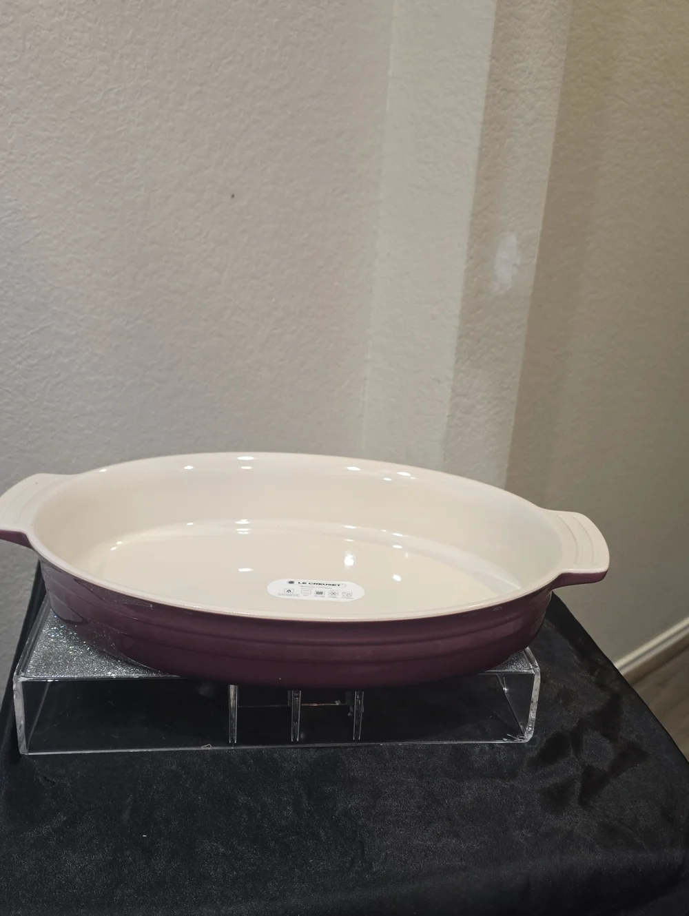 Le Creuset Stoneware 36cm Oval Baking Dish- Fig